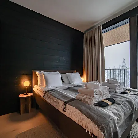 Fjaellen Aurora Luxe Ski-in Ski-out By Aavalevi Апартаменты *