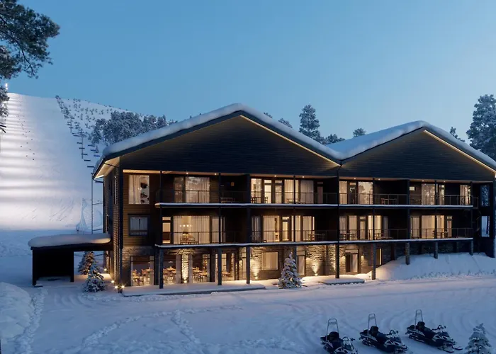 Fjaellen Aurora Luxe Ski-in Ski-out By Aavalevi *