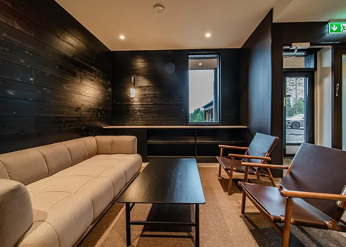 아파트 Fjaellen Aurora Luxe Ski-in Ski-out By Aavalevi 레비