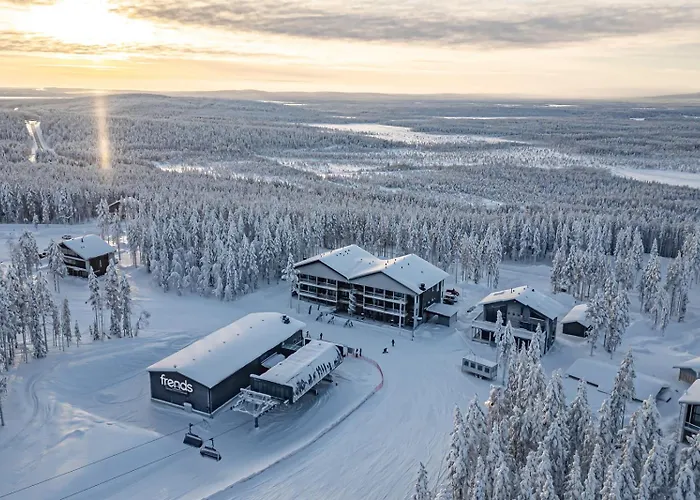 Fjaellen Aurora Luxe Ski-in Ski-out By Aavalevi 아파트 레비