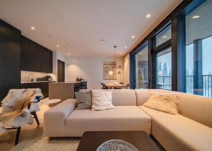 Fjaellen Aurora Luxe Ski-in Ski-out By Aavalevi * 레비