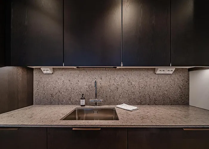 아파트 Fjaellen Aurora Luxe Ski-in Ski-out By Aavalevi *