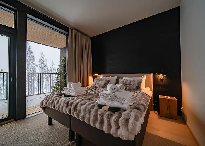 Fjaellen Aurora Luxe Ski-in Ski-out By Aavalevi 아파트 *