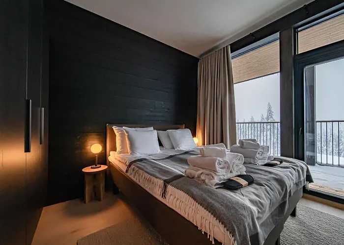 Fjaellen Aurora Luxe Ski-in Ski-out By Aavalevi 아파트 *