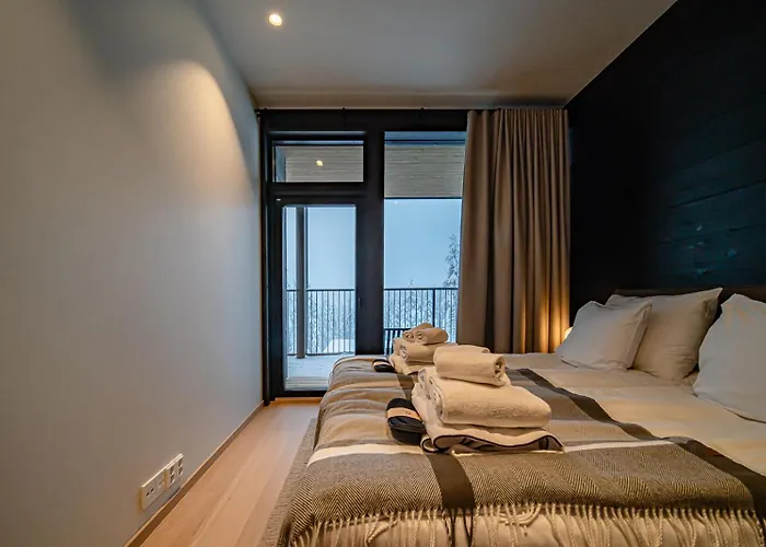 Fjaellen Aurora Luxe Ski-in Ski-out By Aavalevi * 레비