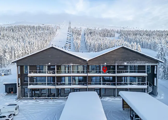 Fjaellen Aurora Luxe Ski-in Ski-out By Aavalevi 아파트